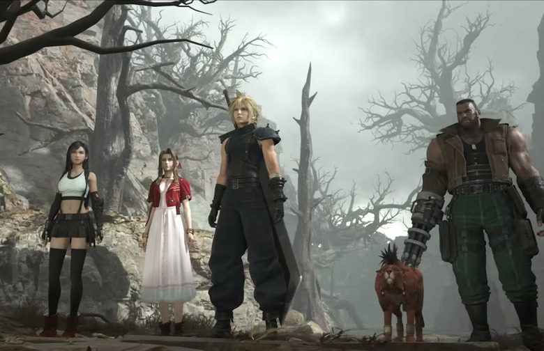 A shot of the major characters.