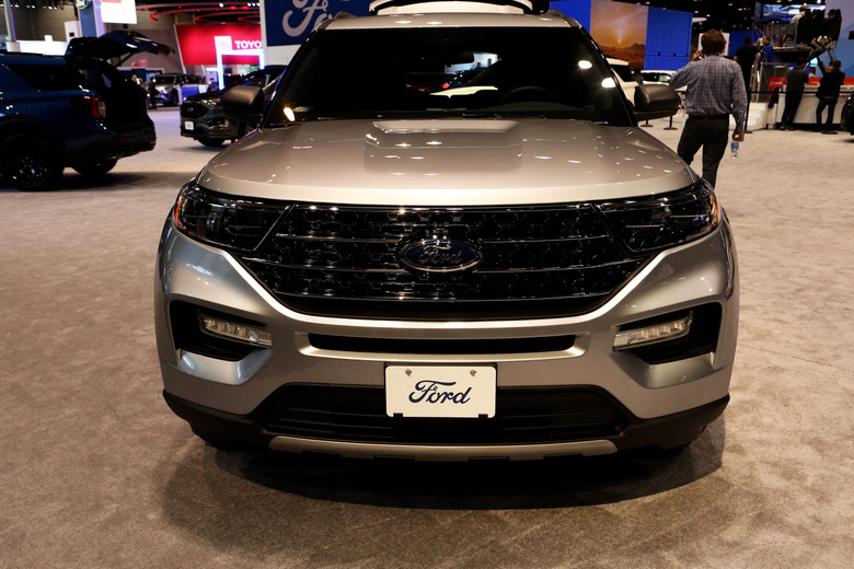 CHICAGO - FEBRUARY 07:  2020 Ford Explorer is on display at the 112th Annual Chicago Auto Show at McCormick Place in Chicago, Illinois on February 7, 2020.  (Photo By Raymond Boyd/Getty Images)
