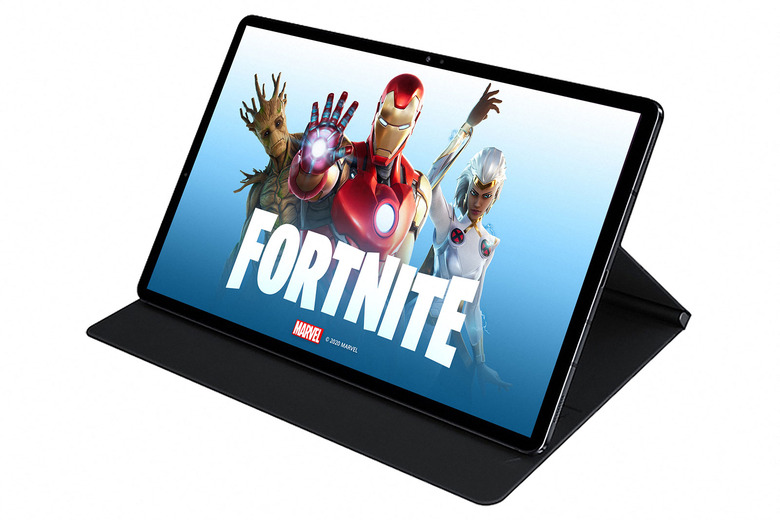 'Fortnite' on a Samsung Galaxy Tab S7