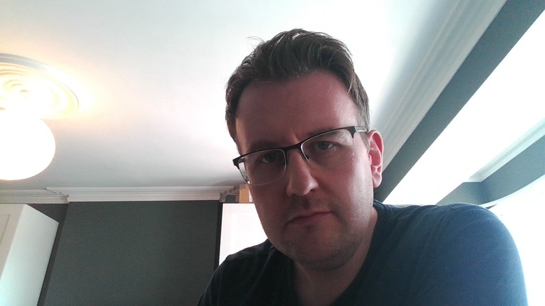 Isn't he smouldering?