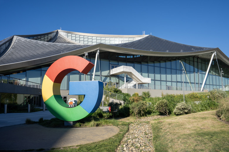 Mountain View, CA, USA - Nov 24, 2023: Exterior view of Google's new Bay View campus, an all-electric campus totaling 1.1 million square at its headquarters in Mountain View, California.
