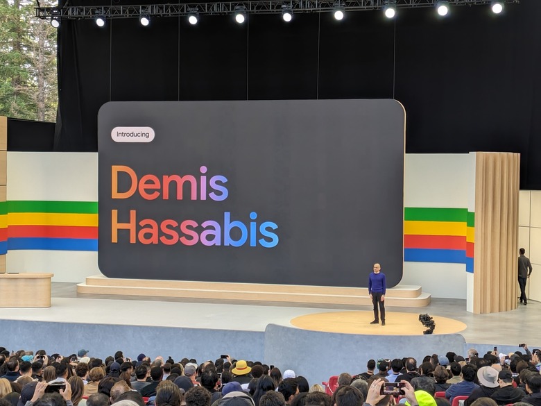 Demis Hassabis at Google I/O 2024