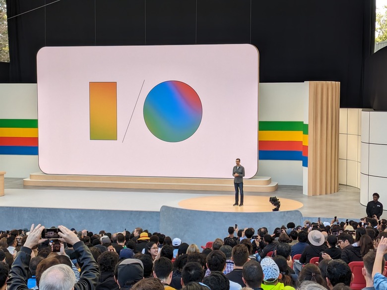 Sundar Pichai at Google I/O 2024