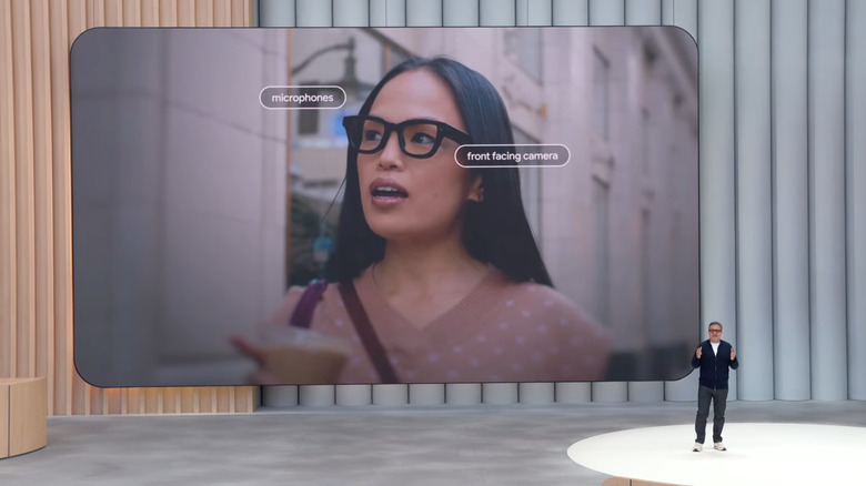 Glasses with Android XR.
