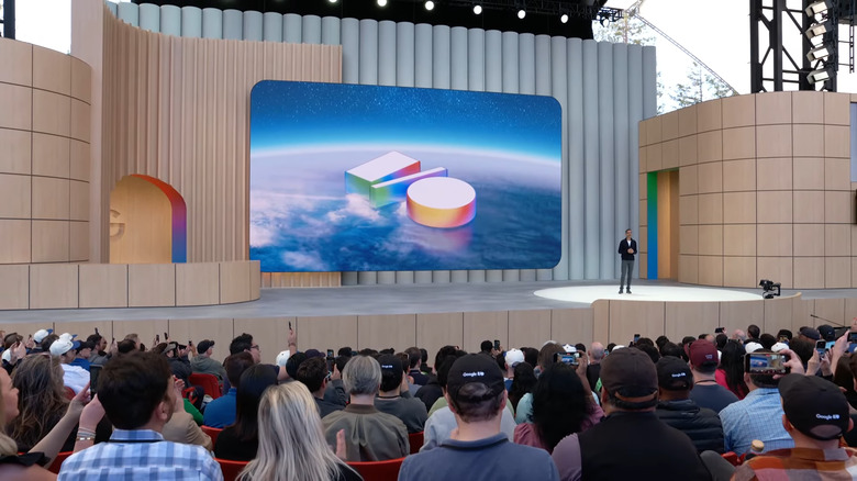 The Google I/O event has officially started.