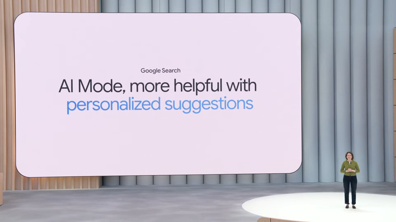 AI Mode will help provide more personalized suggestions for your Google searches.