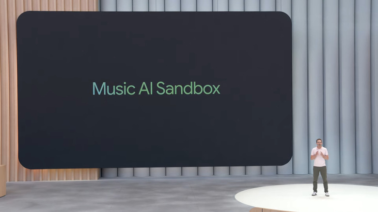 Jason Baldridge, natural language research scientist, discussing Music AI Sandbox.