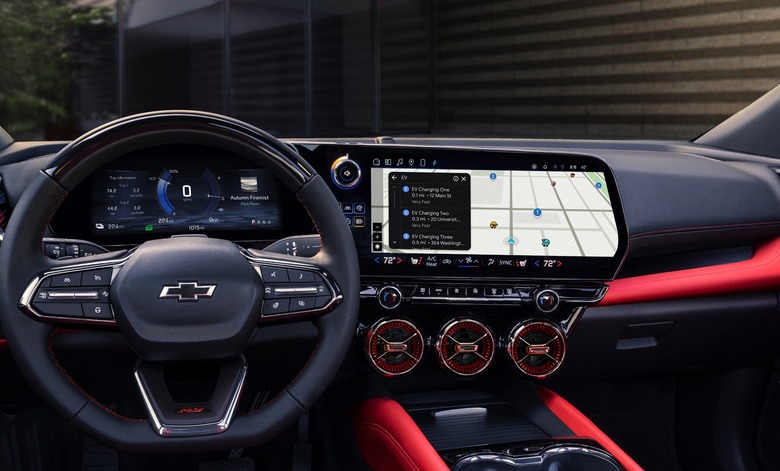 Waze in the Chevrolet Blazer EV