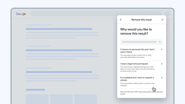 Google Results About You