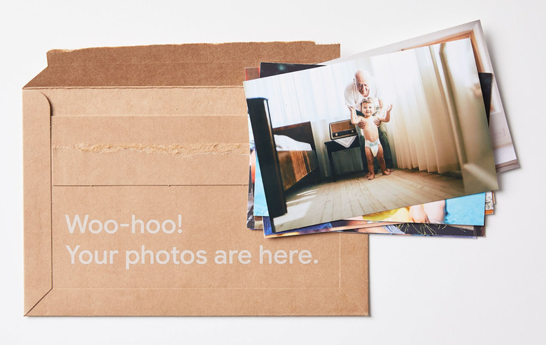 Google Photos premium print series AI-selected photos