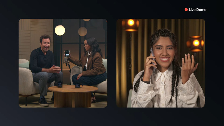 Jimmy and Karen Polinesia are testing out Google's voice translator on Pixel 10, which is also coming to Mexico.