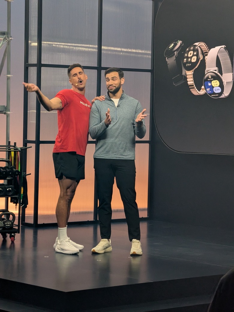 The most famous Peloton instructor is really selling it.