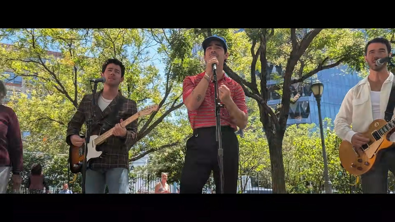 A look at the final music video filmed on the Pixel 10 by the Jonas Brothers.