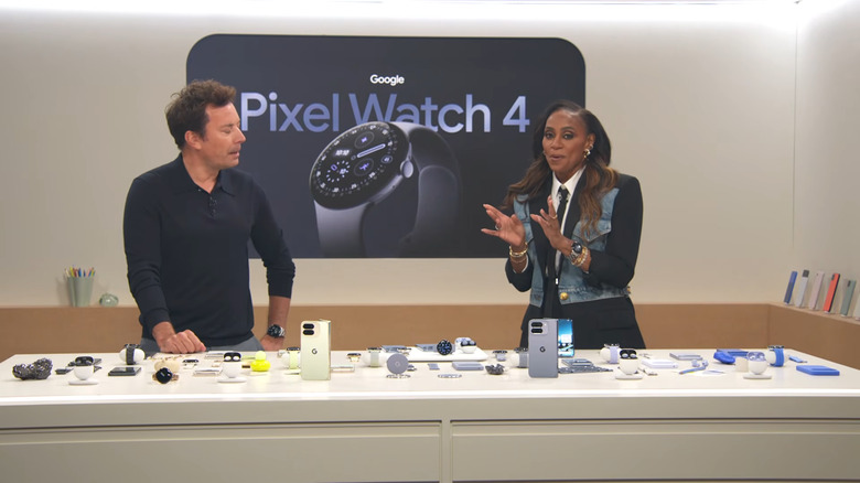 The new Pixel Watch 4.
