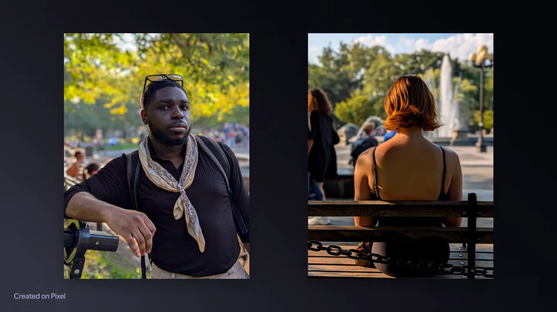 Here are a couple photos Andre took with the Pixel 10.