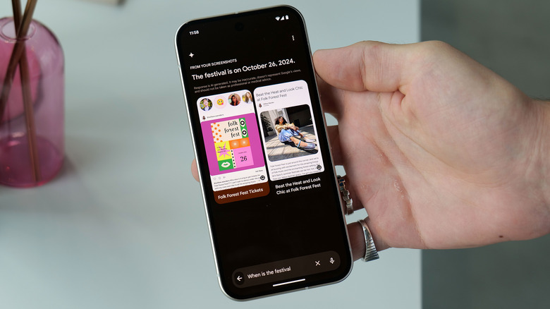 The new Pixel Screenshots app on the Pixel 9 uses on-device AI to help search and organize all your screencaps.