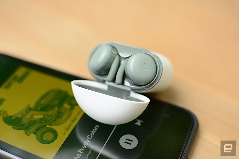 Google's latest true wireless earbuds are a $99 version of the Pixel Buds it debuted in 2020. Surprisingly, the company kept nearly all of the features that made those buds such a good option for users who prefer Google Assistant. The company did nix the on-board volume controls and Adaptive Sound is still no replacement for ANC, but there's a lot to like here for the price. 