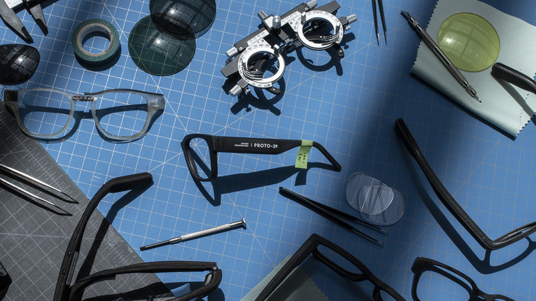 Google AR glasses prototype