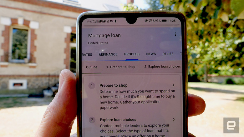 Google search mortgage help