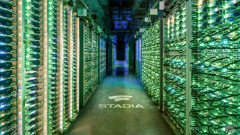 A Stadia data center.
