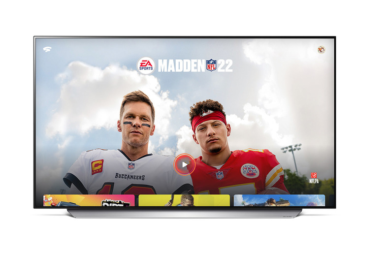 Google Stadia on LG Smart TV