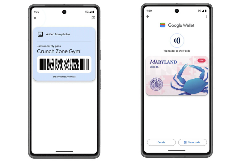 Google Wallet photo-based pass and state ID