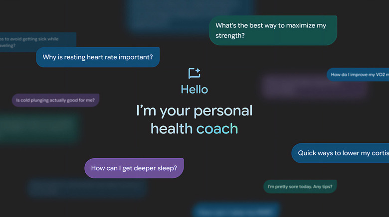 The coach in action.