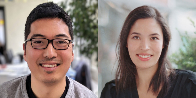 For Engadget's interview about the Pixel Fold, we talked to two of Google's product managers: George Hwang (left) from the Pixel Fold team and Andrea Zvinakis (right) from the Android platforms team.