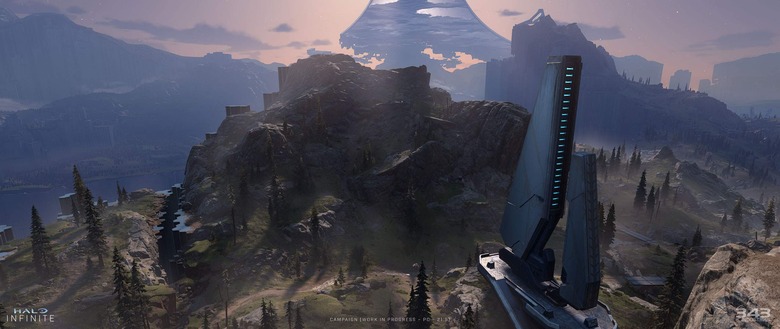 Halo Infinite campaign map