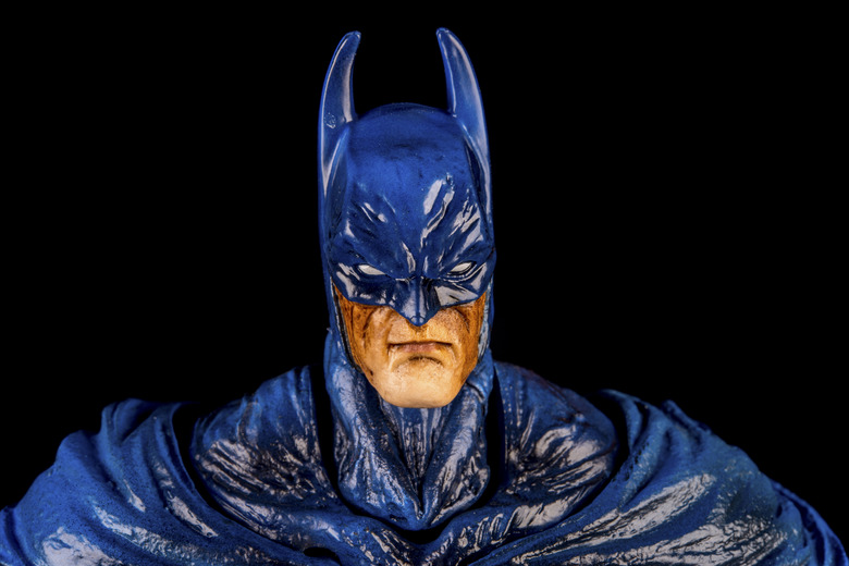 Notre Dame De Lile Perrot, Canada - October15, 2015 - Horizontal studio shot of Batman from DC Comics.