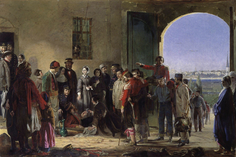 The Mission of Mercy: Florence Nightingale receiving the Wounded at Scutari