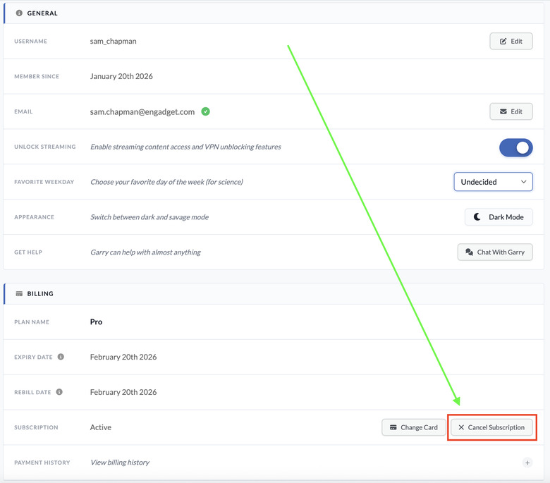 You can reach this page by logging into your account on Windscribe.com.