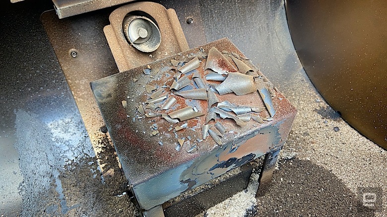 All of that dust, grease and debris should be removed before you fire the grill back up.