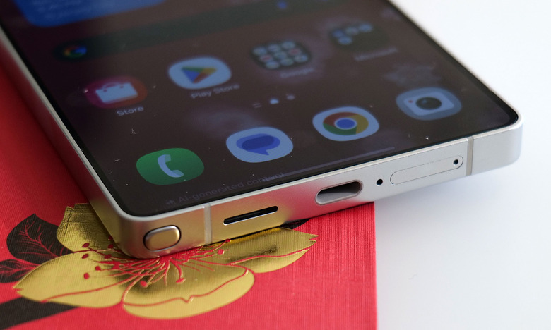 The Galaxy S25 Ultra supports up to 45-watt wired charging. Unfortunately, because it doesn't have magnets inside, it doesn't work with Qi2 accessories natively without help from a case. 