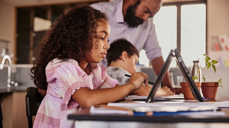 HP's new line of rugged Fortis laptops for students.