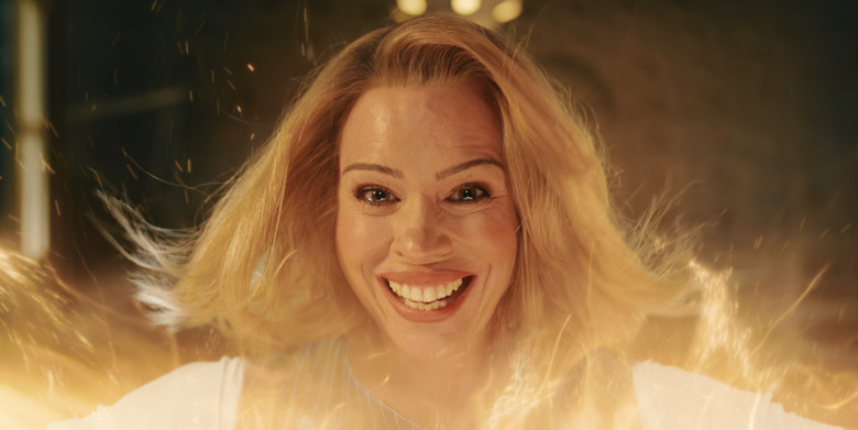 Image of Billie Piper, who the Doctor regenerated into.