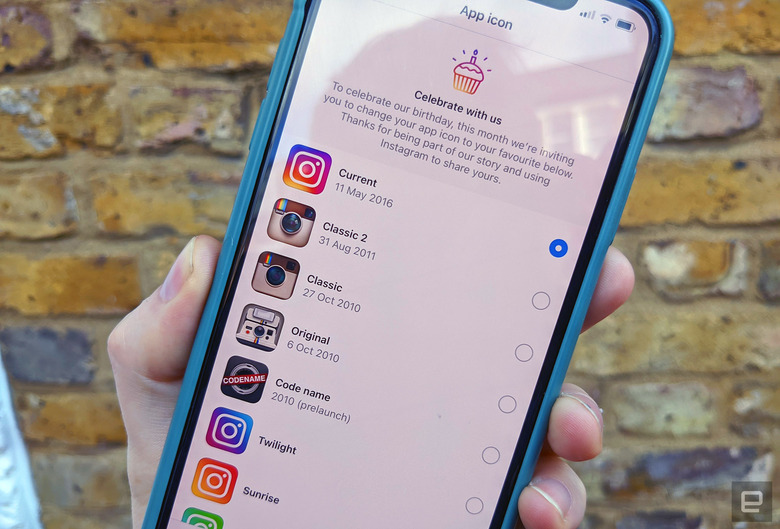 Instagram classic icons