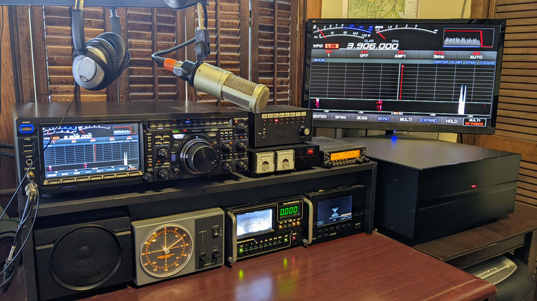 Ham radio equipment
