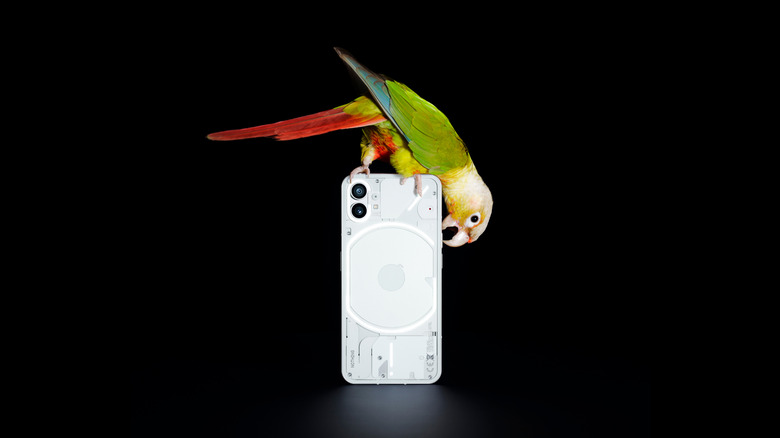 See if you can spot the elephant hidden in the Phone 1's design.
