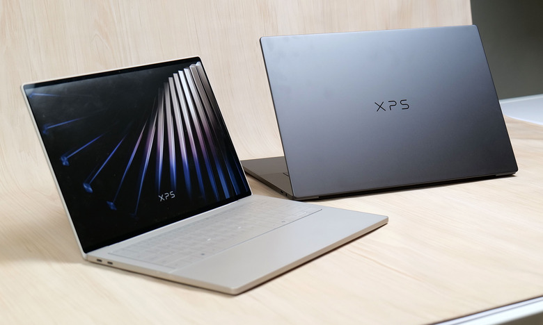 The first two new XPS machines will be the XPS 14 and XPS 16.