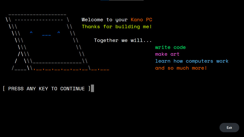 Every Kano PC ships with a software-based introduction.
