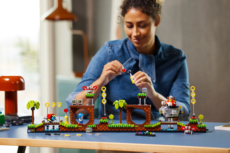 Lego 'Sonic the Hedgehog' Green Hill Zone set