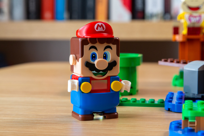 Mario will fall asleep and snore if you lay him down on his back.