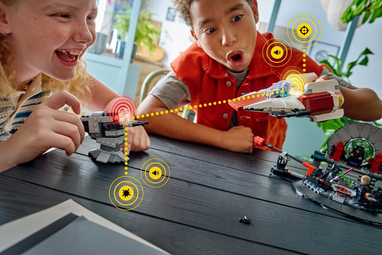 Lego Star Wars set with Smart Bricks