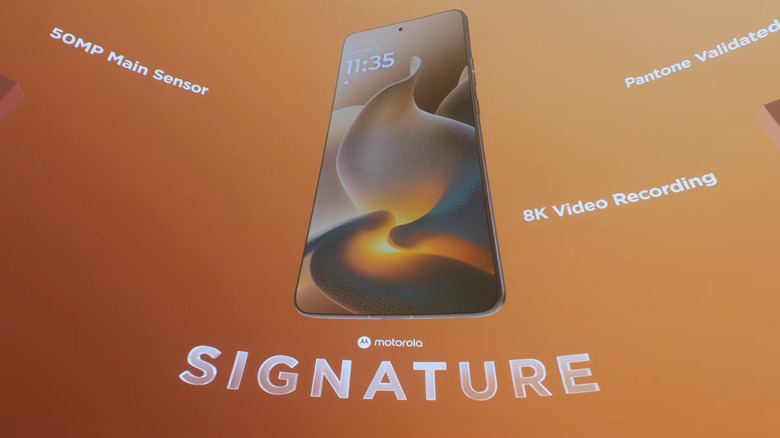 The Signature is Motorola's 