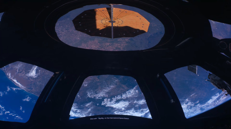 Big Sky apparently captured footage from the International Space Station.