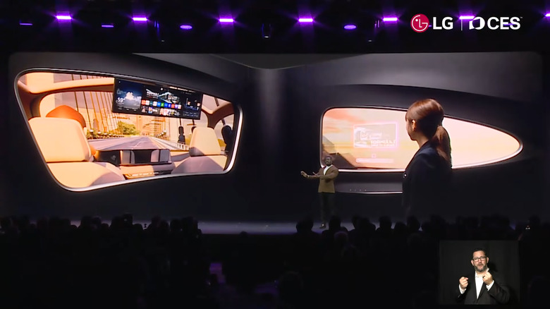 Looks like passengers will be able to watch TV on their windows.