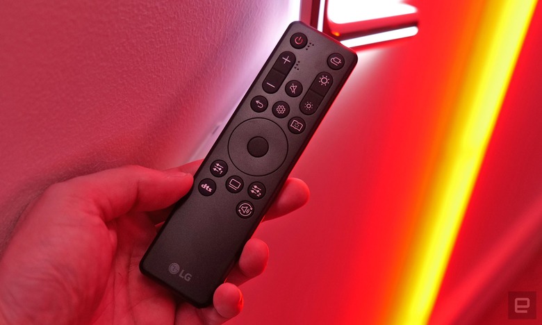 Instead of relying on hidden buttons or a joystick, for its latest UltraGear gaming monitors LG created a new dedicated remote for adjusting image settings.