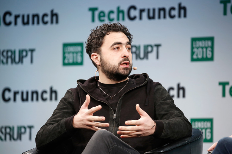 LONDON, ENGLAND - DECEMBER 05:  Co-founder of Google DeepMind Mustafa Suleyman attends a Q&A during day 1 of TechCrunch Disrupt London at the Copper Box on December 5, 2016 in London, England.  (Photo by John Phillips/Getty Images for TechCrunch)