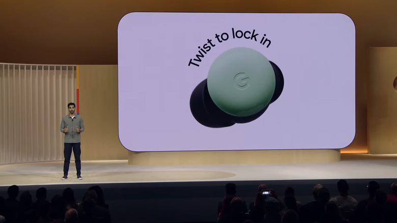 Pixel Buds Pro 2 has a twist to lock in feature for when you're exercising.